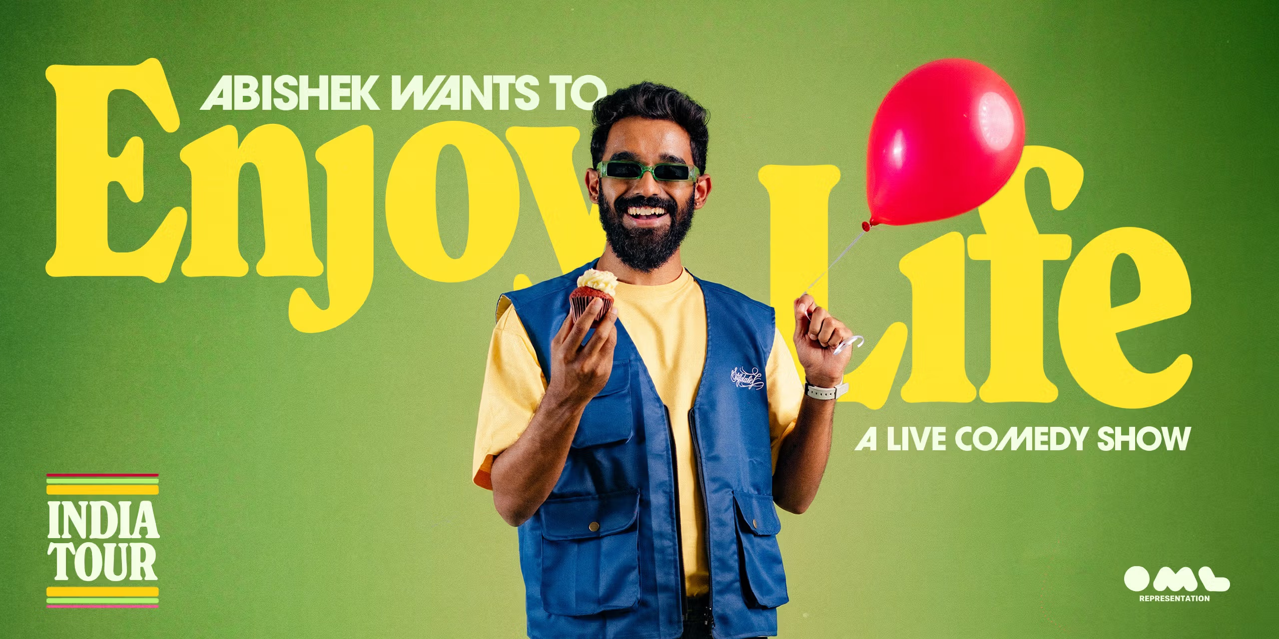 abishek wants to enjoy life a comedy